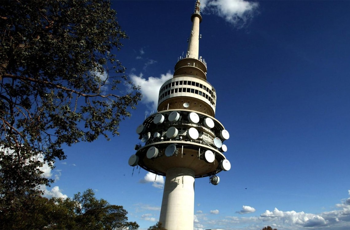 Alpha Hotel Canberra Attractions Telstra Tower